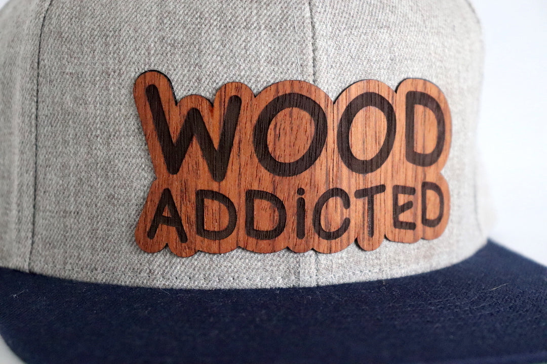 Wood addicted hat - Jatoba wood