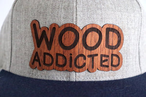 Wood addicted hat - Jatoba wood